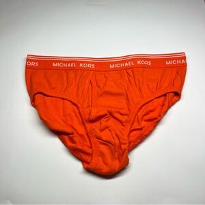Michael Kors Vibrant Orange Briefs